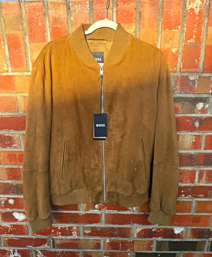 Boss men brown - boss, suede