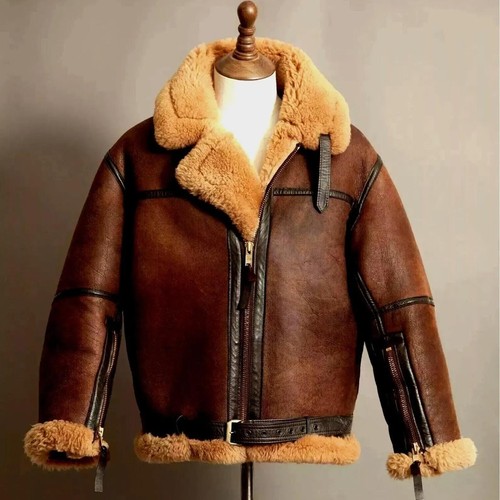 Men brown aviator raf - b3,