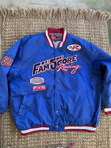 Y2k fam score racing jacket - score,